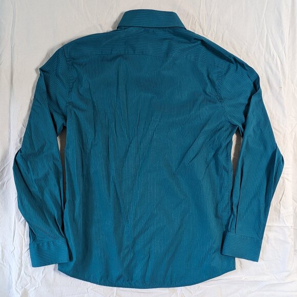 LE CHATEAU MEN'S BUTTON UP FRONT DRESS CASUAL LONG SLEEVE SHIRT SIZE XL 18 STYLE - Picture 13 of 16